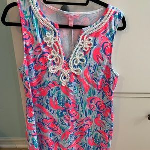 Lilly Pulitzer size large stretch dress